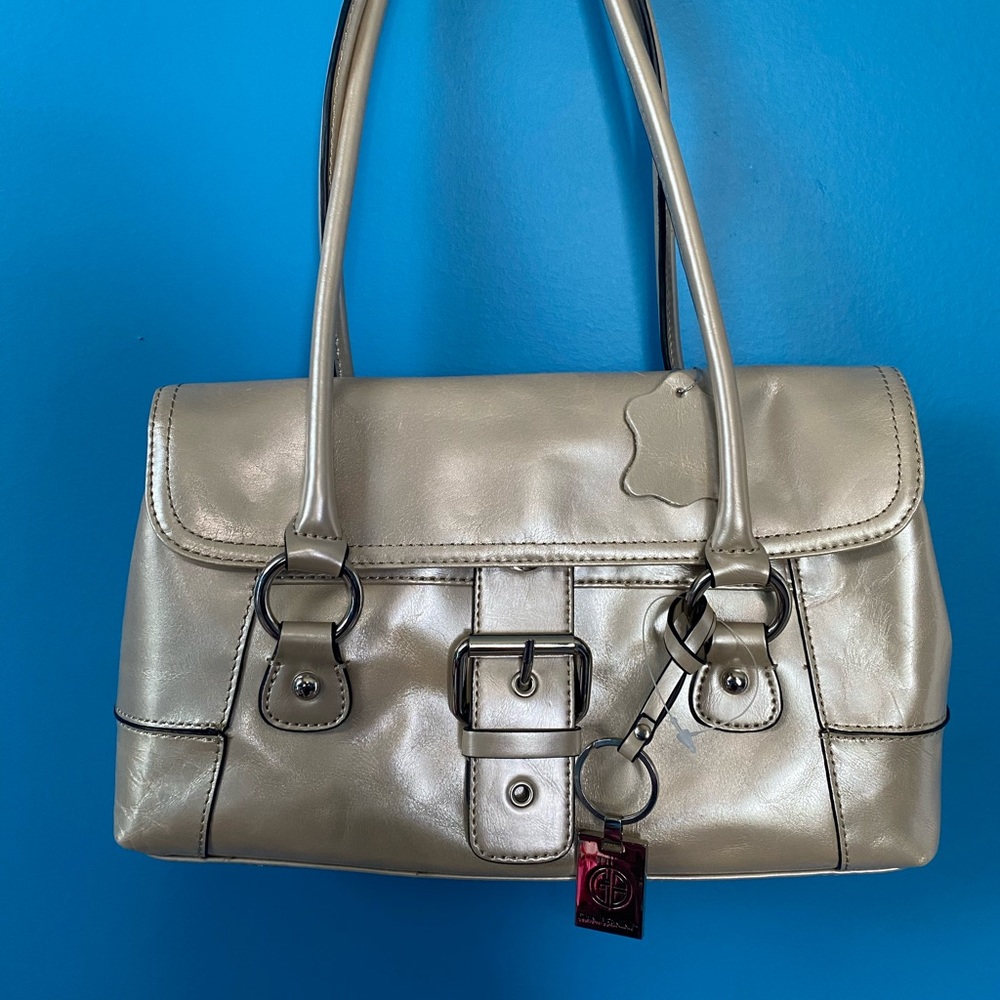 Gianibernini shiny pearl purse